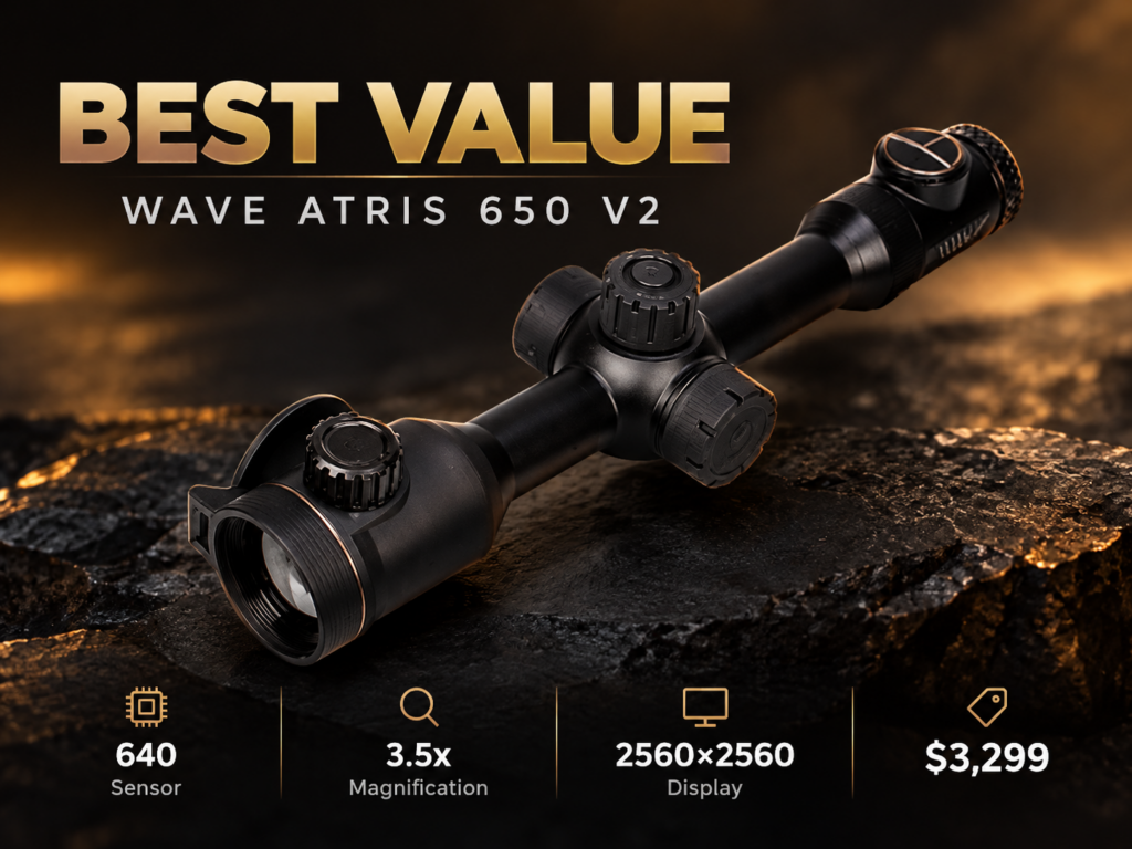 WAVE ATRIS 650 V2 thermal rifle scope – Best Value Pick for 2026