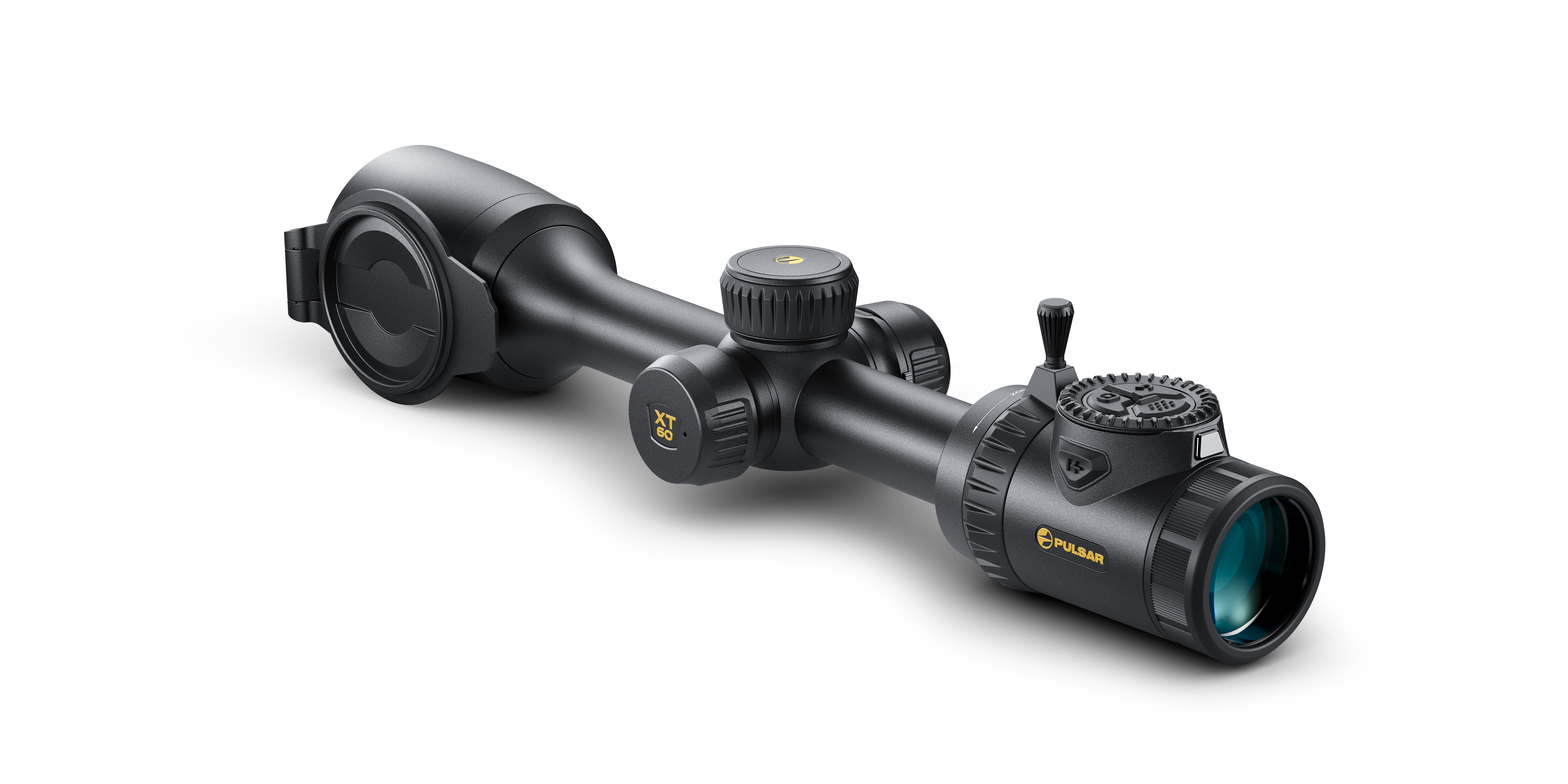 Pulsar Thermion 3 LRF XT60 thermal riflescope, eyepiece and control view
